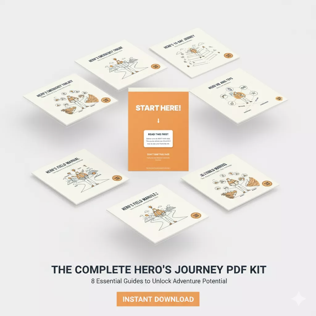 The Complete Hero's Journey PDF Kit - 8 Essential Guides